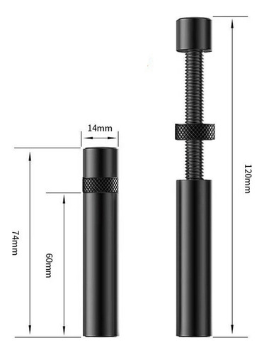 Soporte Para Tarjeta Gráfica Gpu De Aluminio Para Pc Negro