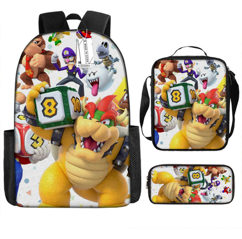 Mochila Mario Primary New Super Mary In Stock School Season