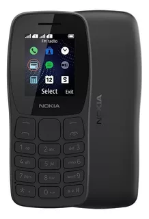 Celular Telefone Idosos Nokia 105 Rádio Fm Jogos Lanterna Nf