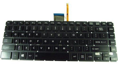 Abakoo New Keyboard For Toshiba Satellite E45-b E45d-b E45t-