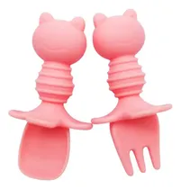 Comprar Set X 2 Mini Cubiertos Para Bebe Niña
