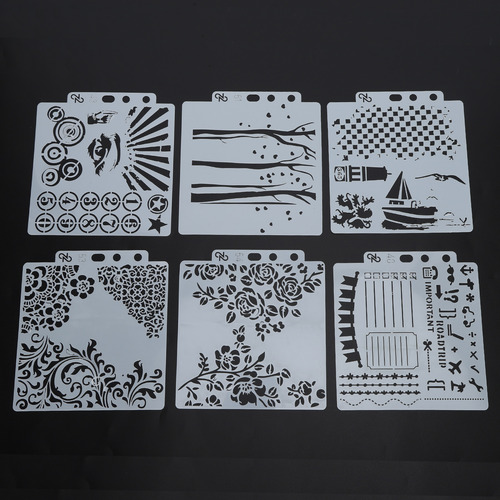 Tablero De Dibujo, Plantilla De Pintura, 16 Piezas, Punteado