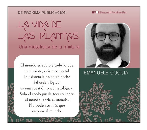 Imagen 2 de 3 de La Vida De Las Plantas. Una Metafísica De La Mixtura