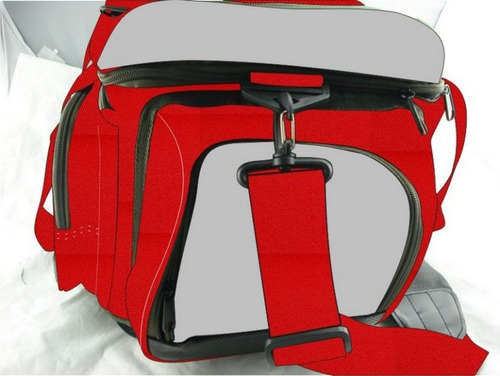 Imagen 3 de 6 de Bolso De Pesca Tech Magnum 48x30x34 Cm Base Rigida