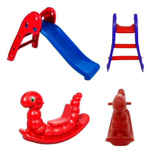 Playground Infantil Escorregador Baby Gangorra Infantil Bebe