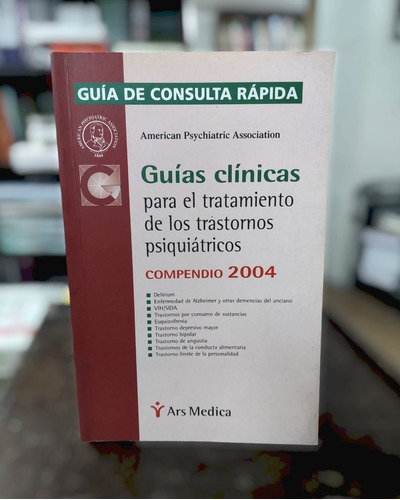 Guía Clínica Tratamiento Psiquiátrico Compendio 2004 - Apa