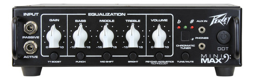 Peavey Cabezal Amplificador De Graves Minimax Color Negro