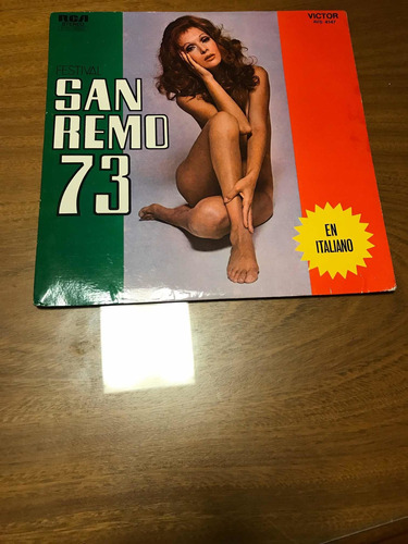 Festival San Remo 73 Lp Ex Sexy Cover Gougoush Grag Di Bari