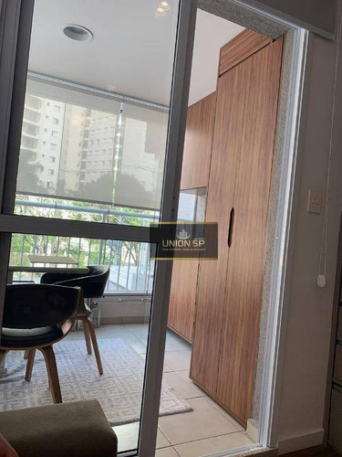 Studio Com 1 Dormitório À Venda, 35 M² Por R$ 477.000,00 - Campo Belo - São Paulo/sp - St1057