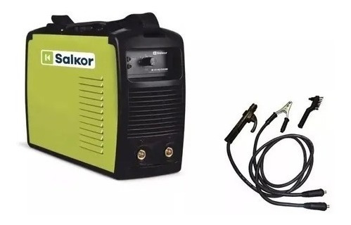 Soldadora Inverter Salkor 200 Amp Ie 6200 + Máscara Careta