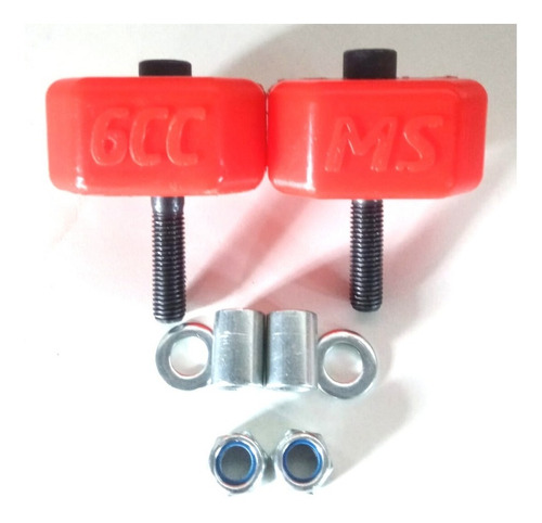 Coxim Lateral Do Motor Para Gm Opala / Caravan 6cc Em Pu