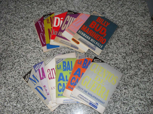 Coleccion De 12 Libros De Paguina Doce Total