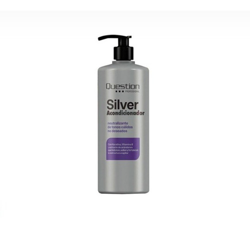 Acondicionador Silver Question 960ml Matizador Gris Rubio