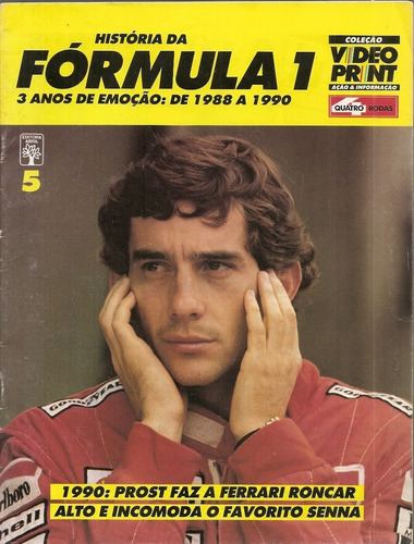 Revista História Da Fórmula 5-3 Anos De Emoção: 1988 A 1990