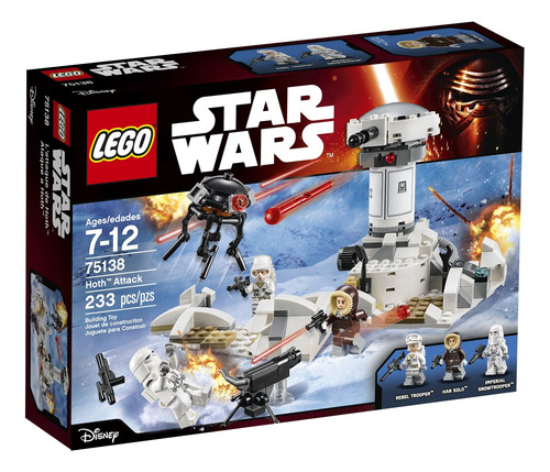 Set Juguete De Construc Lego Star Wars Ataque De Hoth 75138