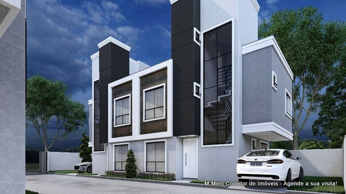 Imagem 4 de 30 de Sobrado Em Condomínio Com 3 Dormitórios À Venda Com 105m² Por R$ 598.900,00 No Bairro Uberaba - Curitiba / Pr - M2ub-rbg161718
