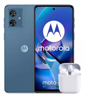 Celular Motorola Moto G54 5g 8gb 256gb 6.5 Azul + Audifonos