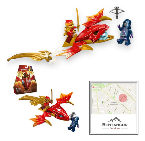 Lego Ninjago 71801 Ataque Rising Dragon De Kai 24 Pzs