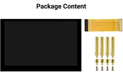 Pantalla Táctil Capacitiva Waveshare De 5 Pulgadas Compatibl