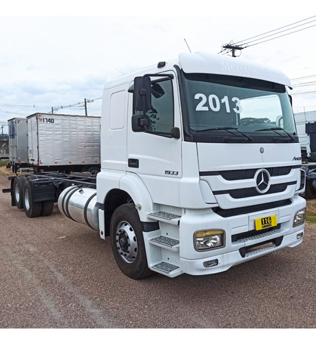 Mb Axor 1933, Truck 6x2, 2013. Chassi 8,40m, Bem Conservado