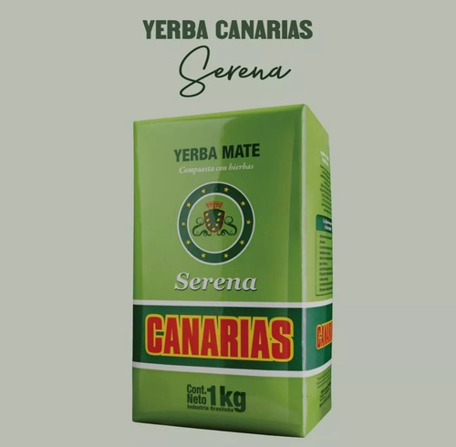 Yerba mate Canarias Serena 1kg