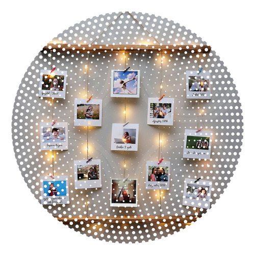 Guirnalda 30 Micro Led Alambre 3 M Calida 2 Pilas Cr2032 Inc