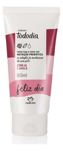  Natura Tododia Cereja E Avelã Creme Hidratante Corporal 80ml