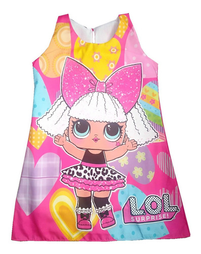 Vestido Para Niñas De Lol Surprise - Cs