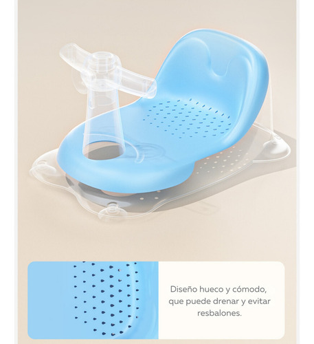 Papu Baby Asiento/silla De Baño Para Bebés, Color Rosa
