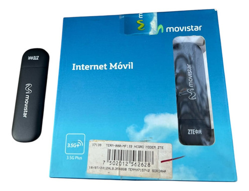 Banda Ancha Zte Mf193 3.5g Movistar Negro
