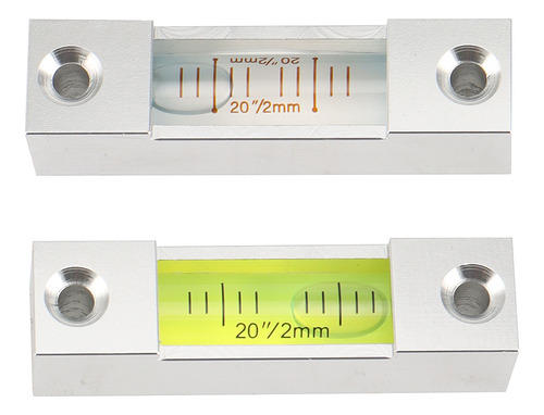 Strip Bubble Level, 2 Unidades, Tira De Nivel De Alta Precis