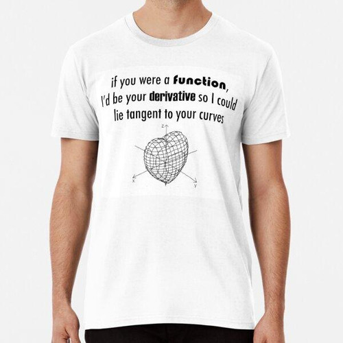 Remera Math Pick Up Lines Algodon Premium