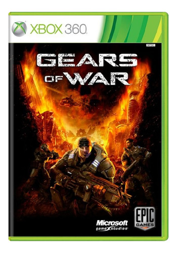 Jogo Gears Of War - Xbox 360 - Usado