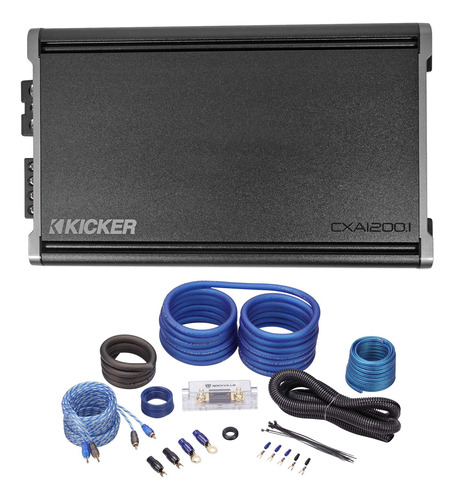 Kicker Rms Mono Clase Amplificador Estereo Para Coche Kit