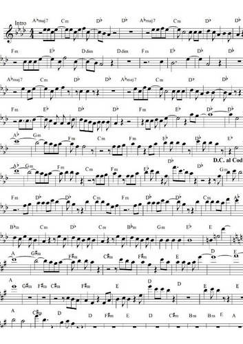 Transcripción A Partitura Para Registro En Sadaic