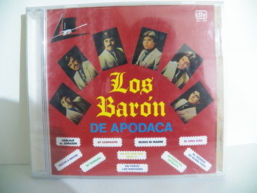 Cd Original Los Baron De Apodaca Hablale Al Corazon