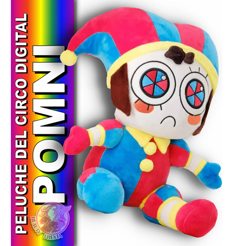 Peluche Pomni 20 Cm Asombroso Circo Digital - Circus Pomni