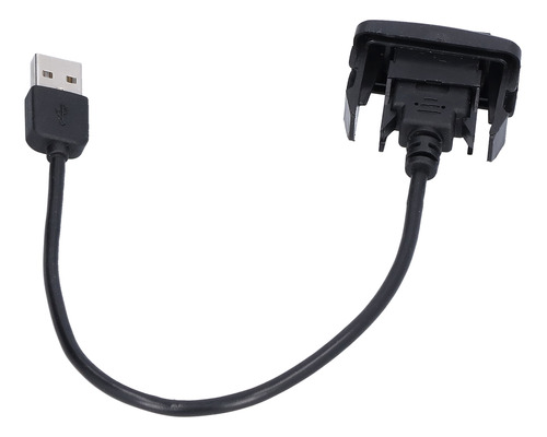 Cable De Extensión Flexible Con Toma De Puerto Usb Para Auto