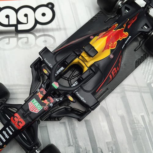 Ty Bburago 1:43 2019 Rb15 #33 F1 Modelo De Carro De Fórmula