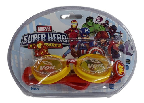 Goggles De Natación Voit Avengers Ironman Infantiles