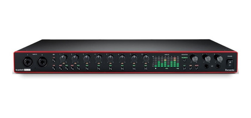 Placa De Sonido Usb Focusrite Scarlett 18i20 3era Generacion