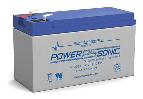 Batería Recargable De Ácido Sellada 12v 9a Powersonic Ps-129