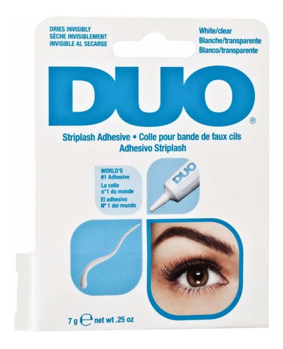 Peluca Ardell Duo. Adhesivo Para Pestañas Postizas Transpare