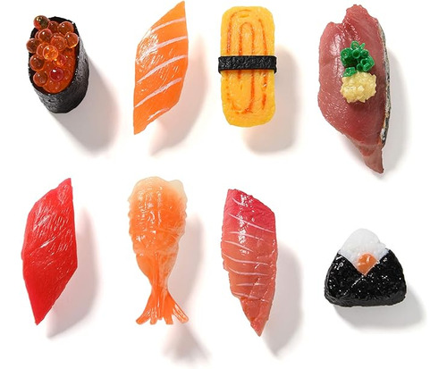 Hey Foly 8 Imanes Para Refrigerador Sushi Japones Lindos Ima