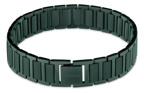 Pulsera Calvin Klein Eslabones Tipo Reloj Acero Inoxidable V