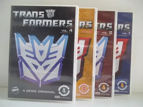 Coleção Original Em Dvd Dos Filmes Transformers 1,2 E 3