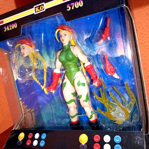 Action Figure Cammy 1/12 Street Fighter Ii Jada Toys