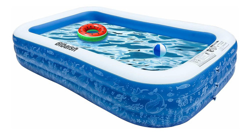 Hitauing Piscina Inflable Piscina Infantil Tamaño Completo P