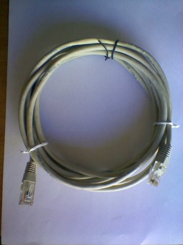 Cable De Red Rj45 Para Conexion Internet  De 4 Mts