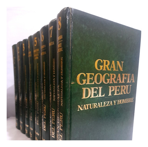 Gran Geografía Del Perú Naturaleza Y Hombre- Juan Megía Baca